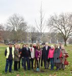 Planting Tree in Wormholt Park for 90th Birthday of the HM Queen